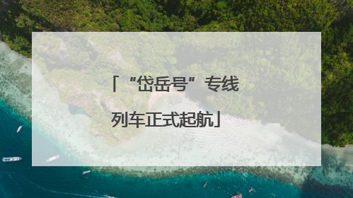 “岱岳号”专线列车正式起航