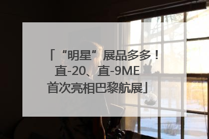 “明星”展品多多！直-20、直-9ME首次亮相巴黎航展