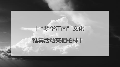 “梦华江南”文化雅集活动亮相柏林