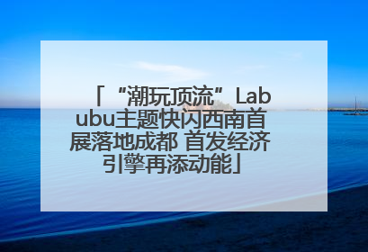 “潮玩顶流”Labubu主题快闪西南首展落地成都 首发经济引擎再添动能