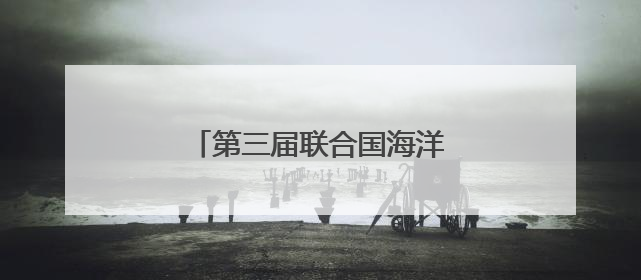 第三届联合国海洋大会进入第二日