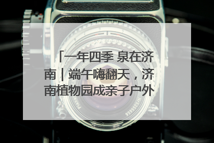 一年四季 泉在济南｜端午嗨翻天，济南植物园成亲子户外热门打卡地