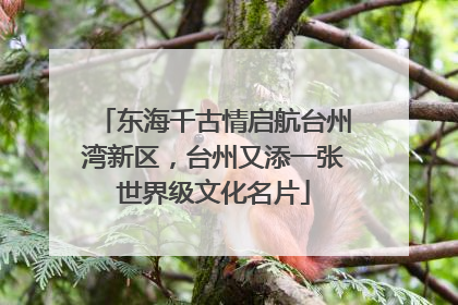 东海千古情启航台州湾新区，台州又添一张世界级文化名片