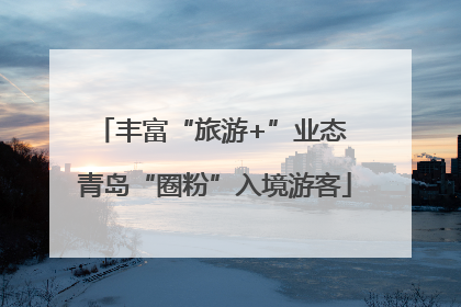 丰富“旅游+”业态 青岛“圈粉”入境游客