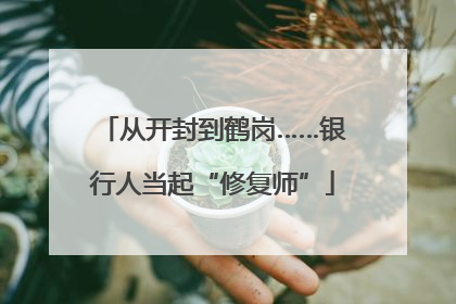 从开封到鹤岗……银行人当起“修复师”