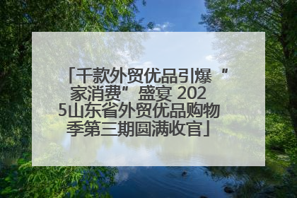千款外贸优品引爆“家消费”盛宴 2025山东省外贸优品购物季第三期圆满收官