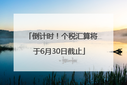 倒计时！个税汇算将于6月30日截止