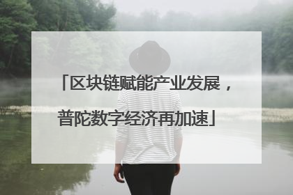 区块链赋能产业发展，普陀数字经济再加速