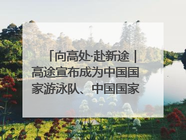 向高处·赴新途｜高途宣布成为中国国家游泳队、中国国家花样游泳队官方学习合作伙伴