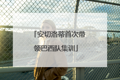 安切洛蒂首次带领巴西队集训