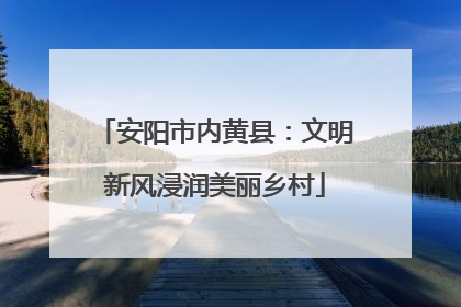 安阳市内黄县：文明新风浸润美丽乡村