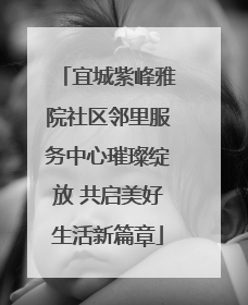 宜城紫峰雅院社区邻里服务中心璀璨绽放 共启美好生活新篇章
