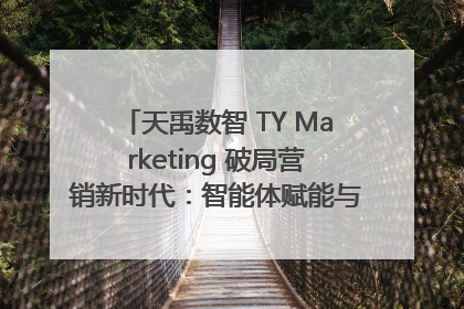 天禹数智 TY Marketing 破局营销新时代：智能体赋能与人才培育双轮驱动