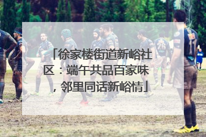徐家楼街道新峪社区：端午共品百家味，邻里同话新峪情