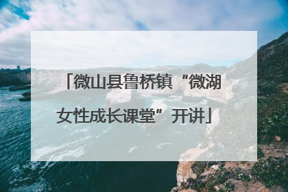 微山县鲁桥镇“微湖女性成长课堂”开讲
