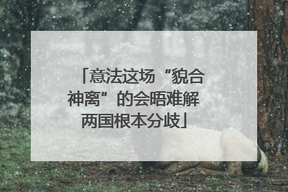 意法这场“貌合神离”的会晤难解两国根本分歧