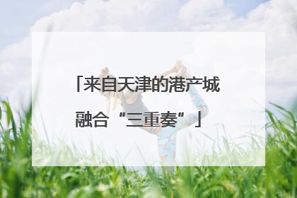来自天津的港产城融合“三重奏”