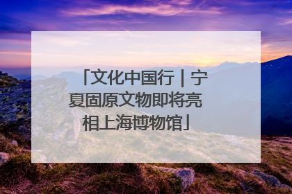 文化中国行｜宁夏固原文物即将亮相上海博物馆