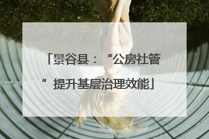 景谷县：“公房社管”提升基层治理效能
