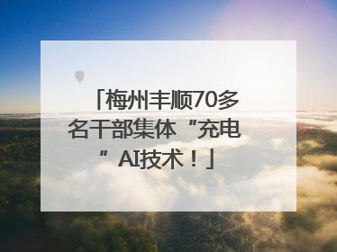 梅州丰顺70多名干部集体“充电”AI技术！