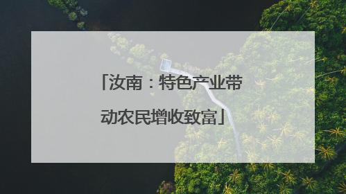 汝南：特色产业带动农民增收致富