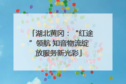 湖北黄冈：“红途”领航 知音物流绽放服务新光彩