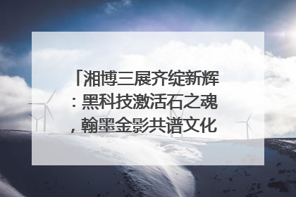 湘博三展齐绽新辉：黑科技激活石之魂，翰墨金影共谱文化遗产日华章