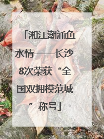 湘江潮涌鱼水情——长沙8次荣获“全国双拥模范城”称号