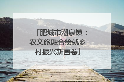 肥城市潮泉镇：农文旅融合绘就乡村振兴新画卷