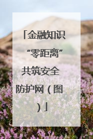 金融知识“零距离” 共筑安全防护网（图）