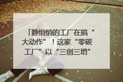 静悄悄的工厂在搞“大动作”！这家“零碳工厂”以“三创三增”探索共富新路径｜网络名人四川行