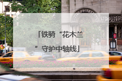 铁骑“花木兰”守护中轴线