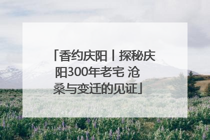 香约庆阳丨探秘庆阳300年老宅 沧桑与变迁的见证