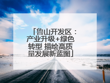 鲁山开发区：产业升级+绿色转型 描绘高质量发展新蓝图
