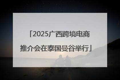 2025广西跨境电商推介会在泰国曼谷举行