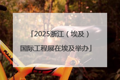 2025浙江（埃及）国际工程展在埃及举办