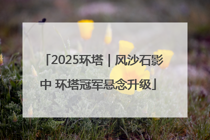 2025环塔｜风沙石影中 环塔冠军悬念升级