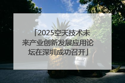 2025空天技术未来产业创新发展应用论坛在深圳成功召开