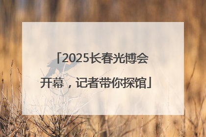 2025长春光博会开幕，记者带你探馆