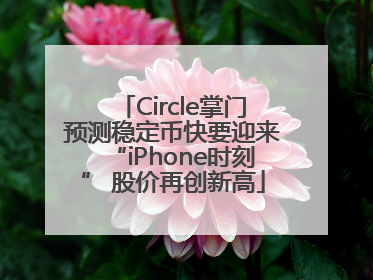 Circle掌门预测稳定币快要迎来“iPhone时刻” 股价再创新高